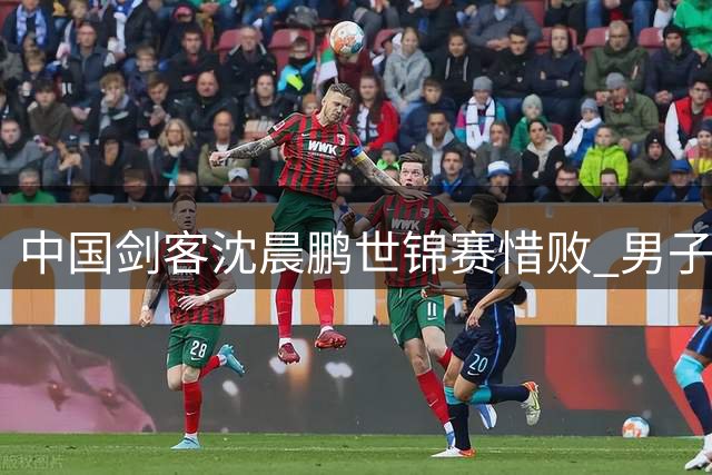 中国剑客沈晨鹏世锦赛惜败 男子佩剑16强赛止步